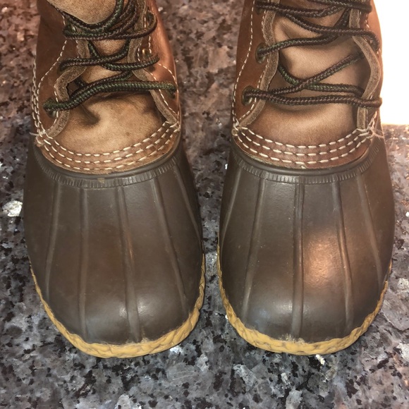 “Bean Boots” Brown Duck Boots by L.L. Bean - Picture 10 of 16